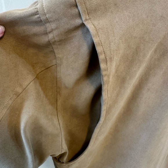 WEATHER REPORT Men’s Brown Collared Zip Up Jacket 2 Double Pockets Size Large - Picture 8 of 16